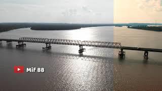 Jembatan Dondang handil 2 Kalimantan Timur  4k