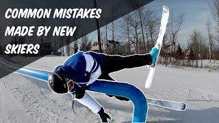 5 COMMON MISTAKES NEW SKIERS MAKE