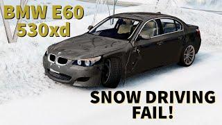 I CRASHED A BMW E60 530xd