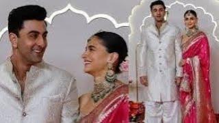 Alia bhats different looks from Ambani wedding