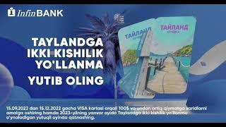 “InfinBANK bilan $100 evaziga Tailandga sayohat” aksiya 1080x566