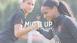 USWNT Micd Up  Crystal Dunn