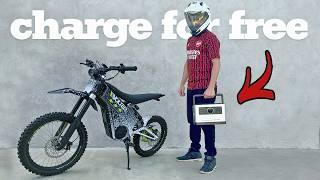 Charge Your EBike For FREE With Solar