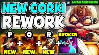 CORKI REWORK IS FINALLY HERE AND HES VERY DIFFERENT NOW NEW SPELL EFFECTS