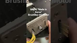 MOOG Made in Korea Brushless DC Motor
