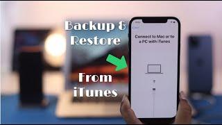 How to Backup & Restore iPhone Using iTunes Step-By-Step