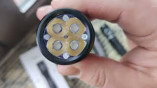 Ручной флудерный фонарь-павербанк Wurkkos TS25 4*LH351D+Aux - обзор и впечатления