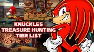 Ranking ALL of Knuckles Treasure Hunting Stages