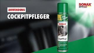 Anwendung SONAX CockpitPfleger Lemon-Fresh