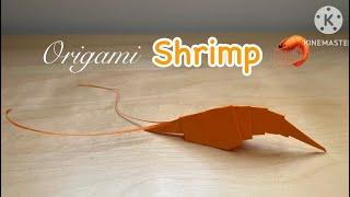 How to make Origami Shrimp  - Easy Origami Tutorial