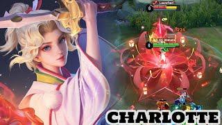 Honor of Kings Charlotte Gameplay Rank Grandmaster