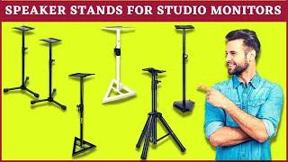 Best Speaker Stands For Studio Monitors High Quality Speaker Stands