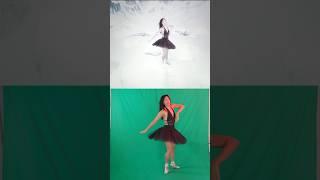 Greenscreen Before After in Blender
