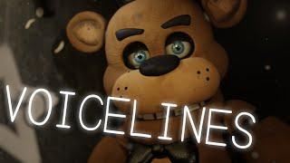 Freddy Voiceline Animated  BlenderFNAF