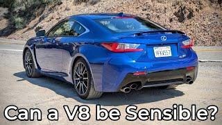 2015 Lexus RC F Review - The Sensible V8 Drivers Car?