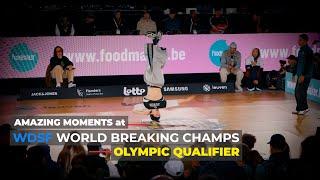 Amazing Moments  OLYMPIC QUALIFIER at WDSF World Championship Breaking 2023  stance 4k