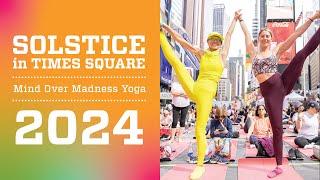 Solstice in Times Square 2024 Lara Heimann - ASL Interpretation