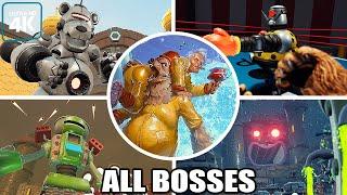 Bears in Space - All Bosses With Cutscenes 4K 60FPS UHD PC