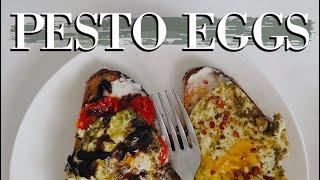 Making Pesto Eggs  Testing TikTok Recipes