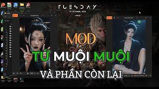 Hướng dẫn MOD TỨ MUỘI MUỘI 3 Phiên Bản CỰC ĐẸP và phần còn lại  Black Myth Wukong  Quốc Bằng A