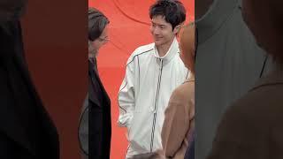 0305 Wangyibos New Endorsement LACOSTE  Fashion show at Paris Fashion Week 2024