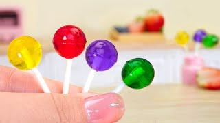 Sweet Candy  Tropical Miniature Fruit Lollipop Candy  1000+ Miniature Ideas By Mini Cakes Baking
