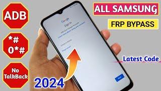 Samsung FRP Bypass 2024️Android 12-13-14  New Method 2024️Frp Lock Removal Samsung  Bypass Frp