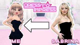 RECREATING CELEBRITY OUTFITS In Dress To Impress