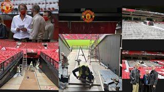 Yes  Old Trafford Engineers ARRIVE to begin renovations as Sir Jim Ratcliffe & Manchester United