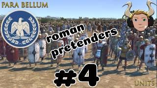 THE SIEGE OF CHARTAGE  TOTAL WAR ROME 2 PARA BELLUM ROMAN PRETENDERS PART 4