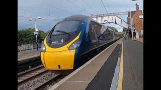 Get that Ticket Quickly Before an Avanti Class 390 Pendolino Train Races Through Uddingston Station