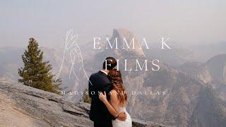 Gorgeous Yosemite Elopement Wedding Video  The Vows Will Make You Cry