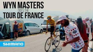 When Wyn Masters visits the Tour de France  SHIMANO