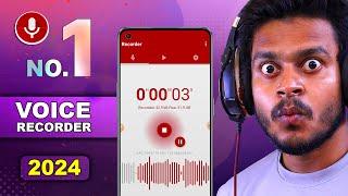 ️Best Voice Recorder for Android in 2024  Noise Cancellation  High Quality Voice Recording app