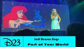 D23 Expo 2024 Jodi Benson Singing Part of Your World Live