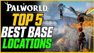 PALWORLD BEST BASE LOCATIONS Infinite Resource Farms  Palworld Beginner Guide