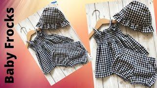 Baby Frock Cutting and Stitching  Baby Frock design  1 yr Baby dress