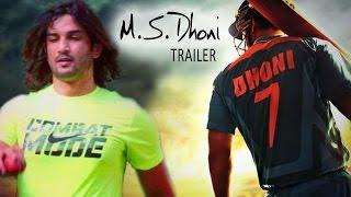 M.S.Dhoni- The Untold Story Official Trailer 2016  Sushant Singh Rajput  Out Now