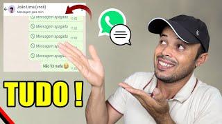 Como recuperar conversas apagadas do Whatsapp - MODO RÁPIDO E FÁCIL