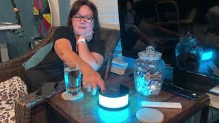 Long Distance Touch Lamps With Wireless Phone Charging