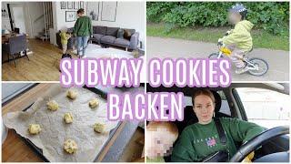 MAMA ALLTAG  Subway Cookies backen  Radtour mit Jari  svallalaa