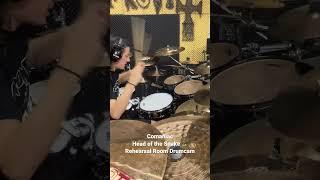 Head Of The Snake #drumcam  #shorts #drums #music #metal #thrashmetal