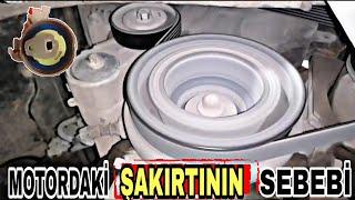 Motordan Gelen Şakırtı Sesinin Sebebi  #gergibilyasısesi #trigerkayışısesi #krankkasnağısesi