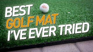 BEST GOLF MAT - Monster Mat Review - Upgrade Mevo Plus Skytrak & Optishot