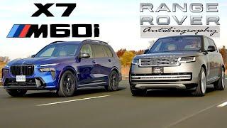 Best Luxury SUV Battle 2024 BMW X7 M60i vs 2024 Range Rover LWB 3Row Autobiography.