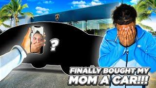 I Finally BOUGHT MY MOM A NEW CAR ** Gets Emotional** 