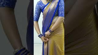 Beautiful cotton silk saree draping tutorial for beginners  saree draping tips & tricks  Sari