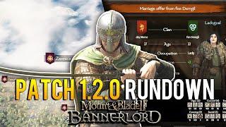HUGE Mount & Blade 2 Bannerlord Patch 1.2.0 RUNDOWN NEW Weather Feature AI Changes & More