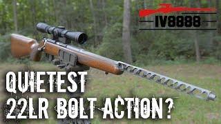 Quietest 22LR Bolt Action? CZ455 Ticho from KGMade