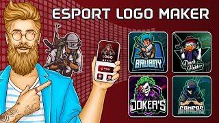 How to use Esports logo maker app  Create gaming logo maker app for Android 2020